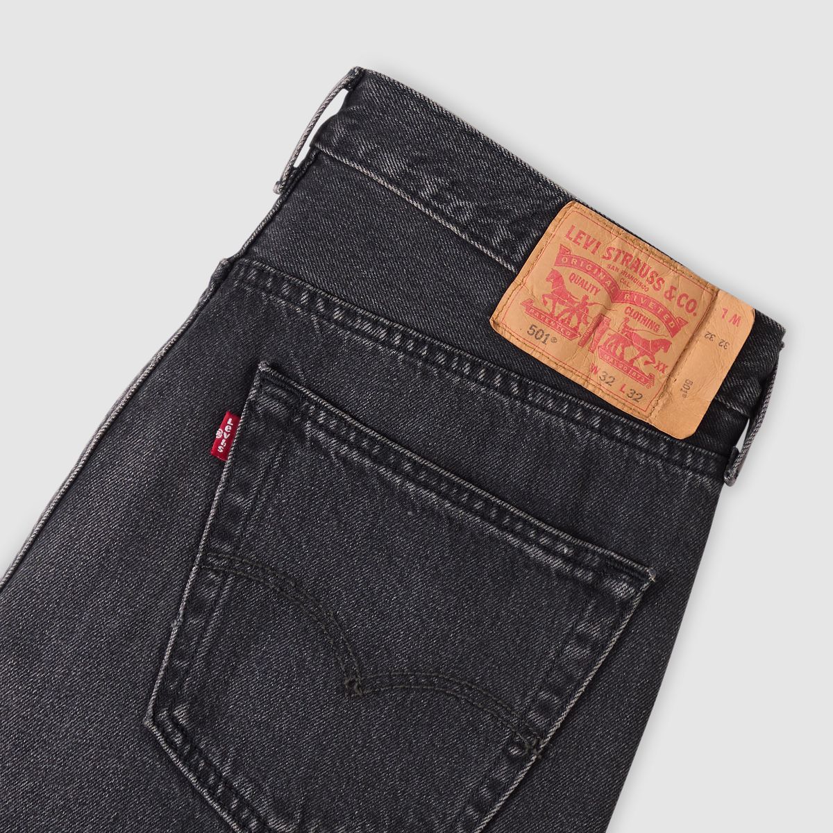 501® Original Men's Jeans — Filbert Nights - Black