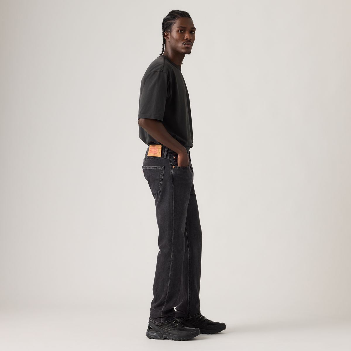 501® Original Men's Jeans — Filbert Nights - Black