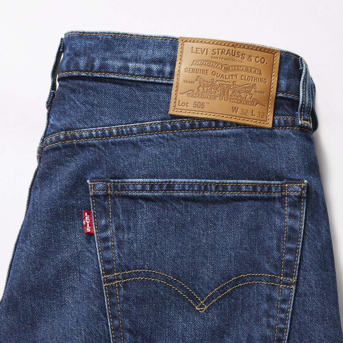505™ Regular Authentic Soft Men's Jeans — Jack Of All Trades - Dark Wash - Stretch