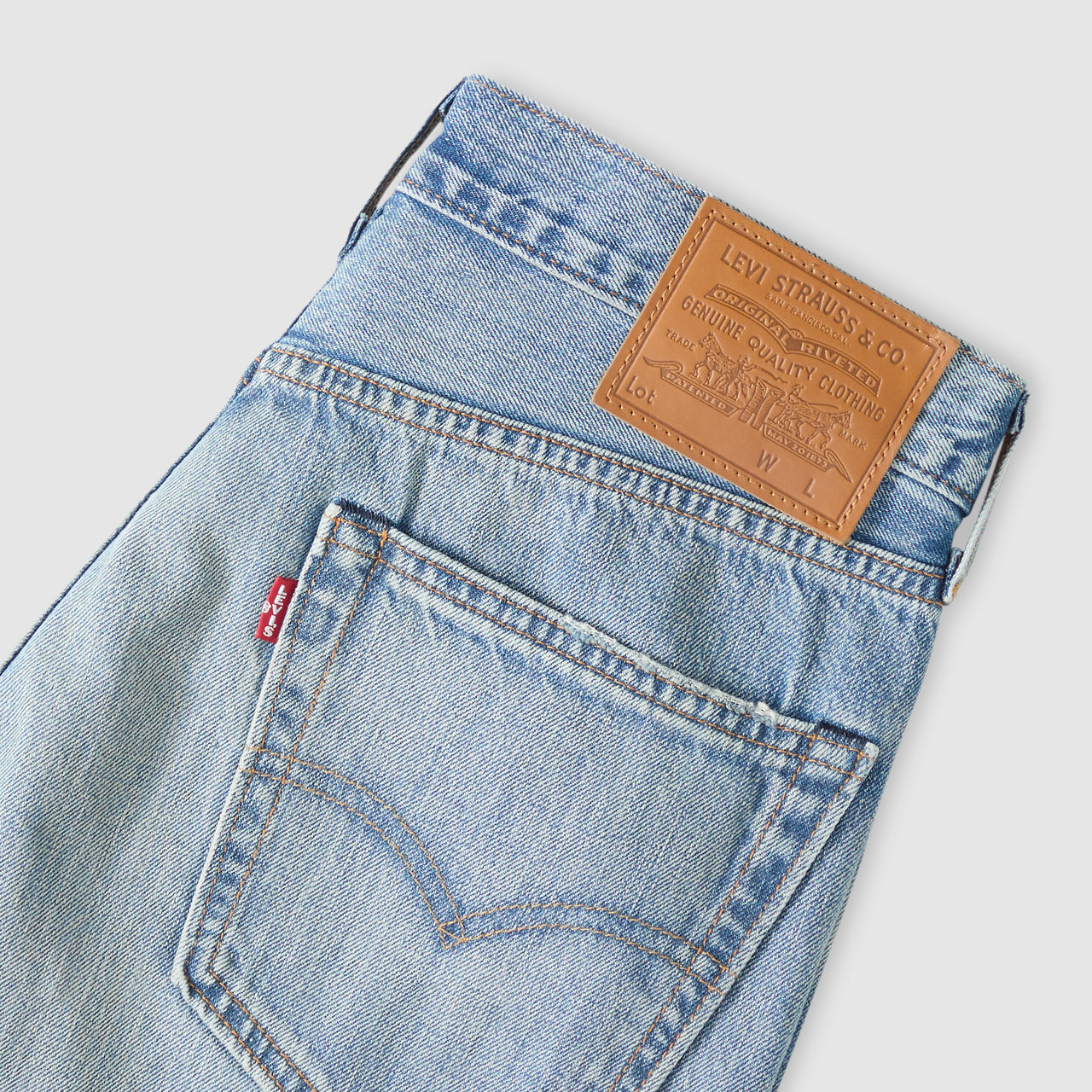 505™ Regular Fit Selvedge Men's Jeans 8