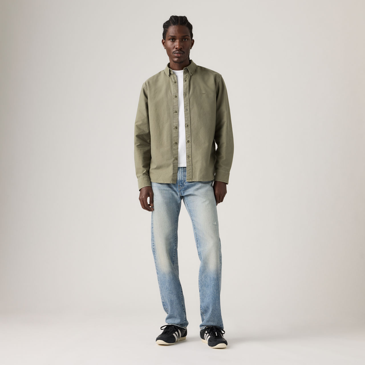 505™ Regular Fit Selvedge Men's Jeans 1