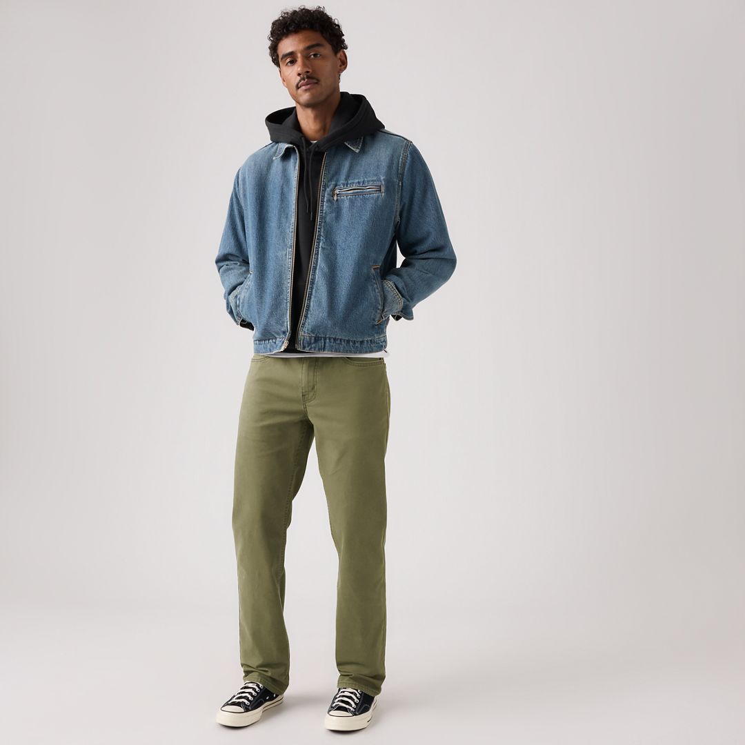 Levi's Mens 514 Stretch Fabric Straight Leg Jean, 36 32, Green