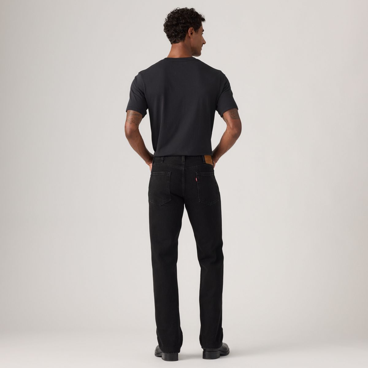 517™ Bootcut Men's Jeans — Welcome To The Rodeo - Black - Non-Stretch