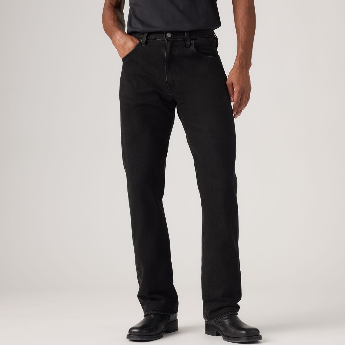 517™ Bootcut Men's Jeans — Welcome To The Rodeo - Black - Non-Stretch