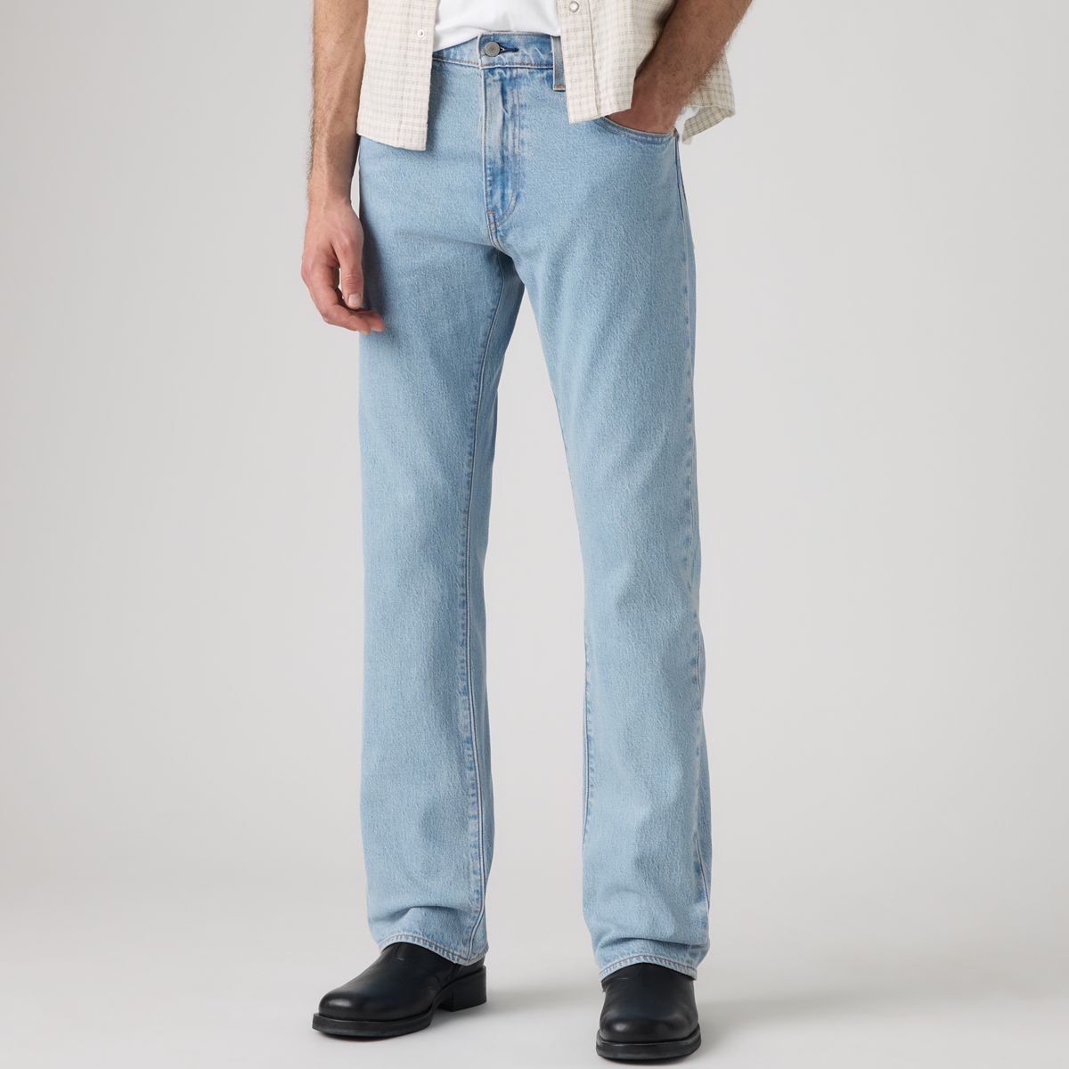 517™ Bootcut Men's Jeans — Hop On The Saddle - Light Wash