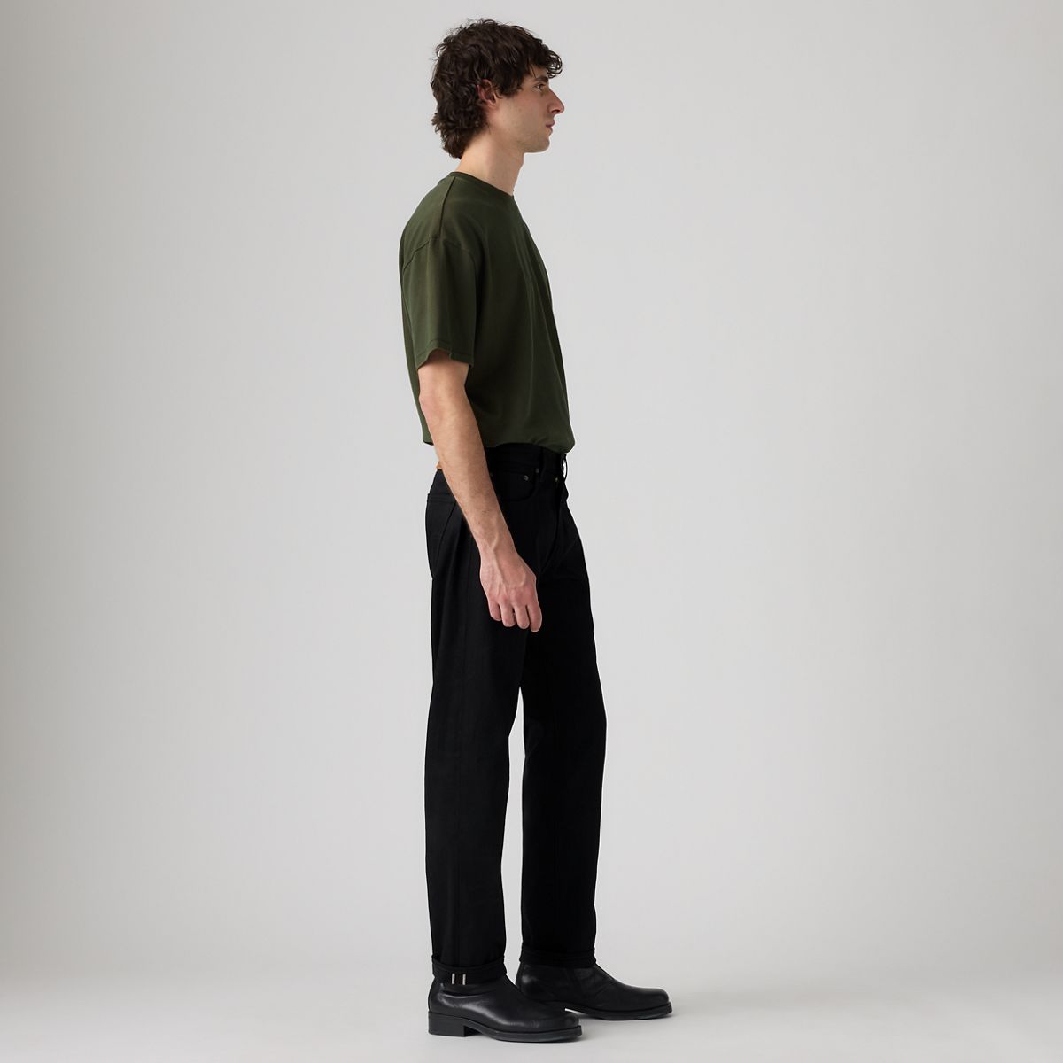 517™ Bootcut Men's Jeans — Burning Rubber Rinse - Black