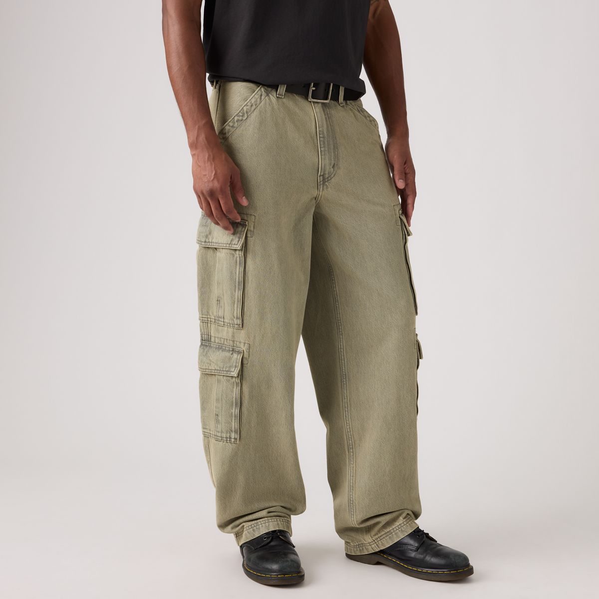 578™ Baggy Cargo Men's Jeans — Steel Clouds - Grey