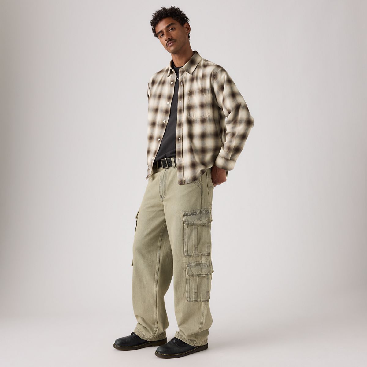 578™ Baggy Cargo Men's Jeans — Steel Clouds - Grey