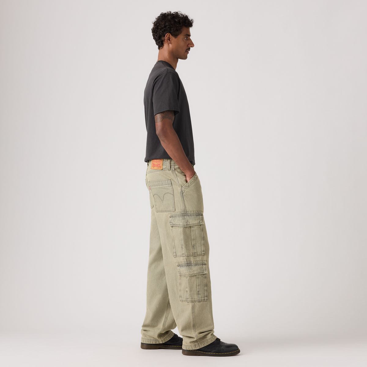 578™ Baggy Cargo Men's Jeans — Steel Clouds - Grey