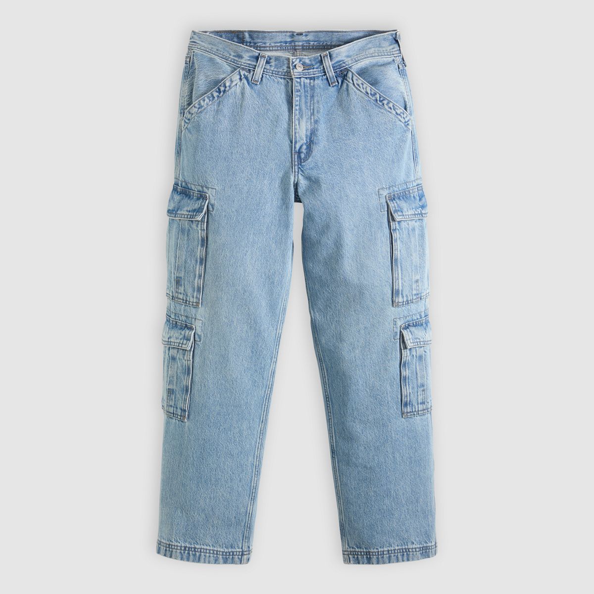 578™ Baggy Cargo Men's Jeans — Joyful Clouds - Light Wash