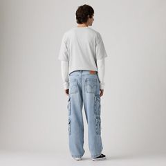 578™ Baggy Cargo Men's Jeans — Joyful Clouds - Light Wash 3