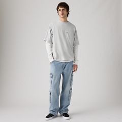 578™ Baggy Cargo Men's Jeans — Joyful Clouds - Light Wash 1