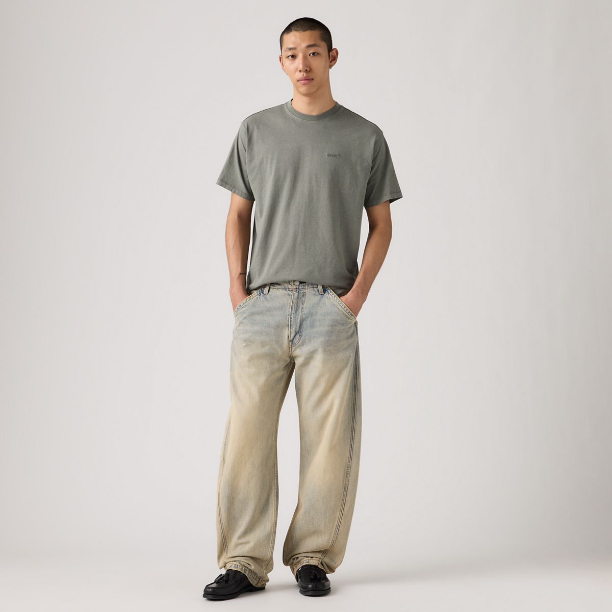 Baggy Barrel Men's Jeans — My Tinted Journey - Medium Wash