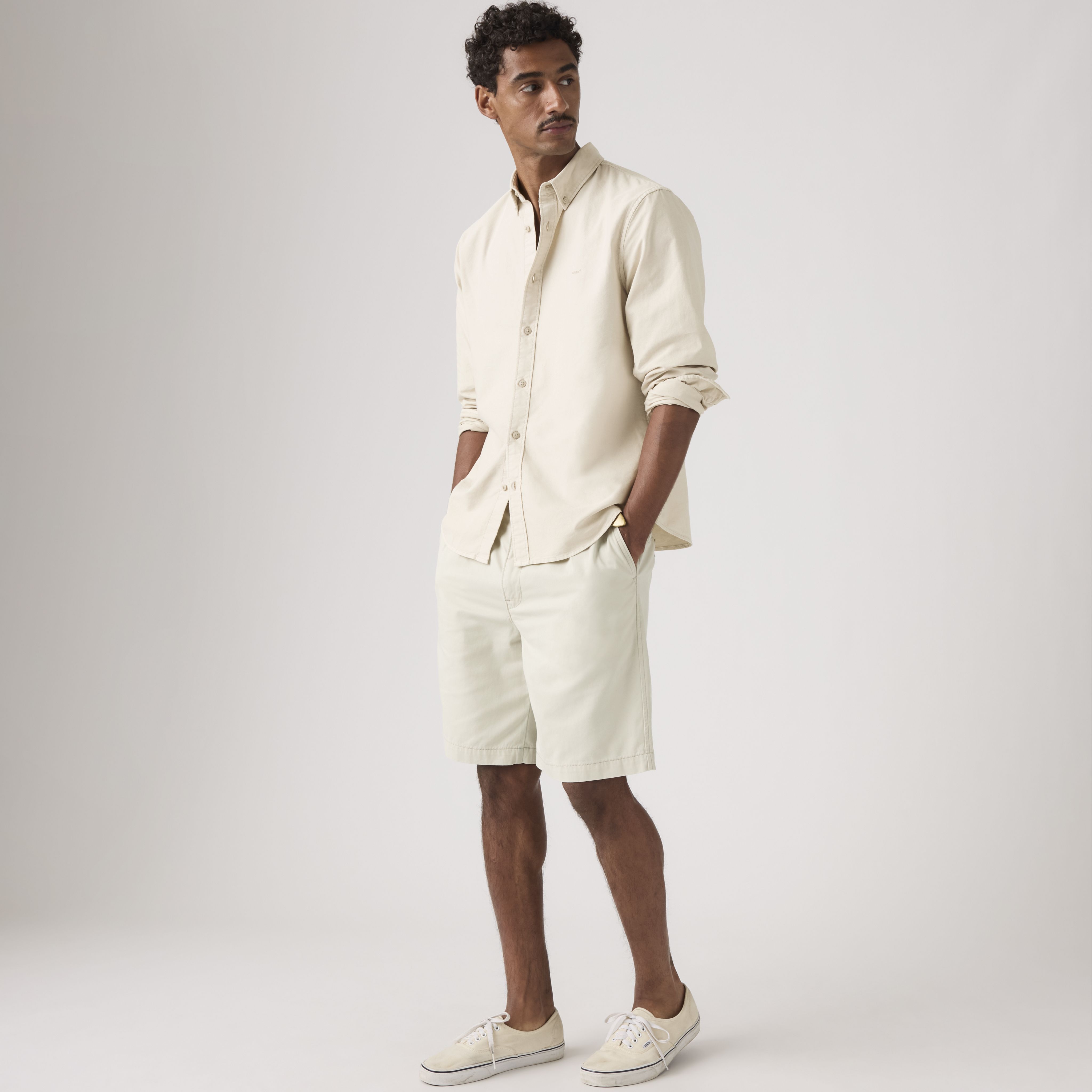 Baggy Pleated Shorts 1