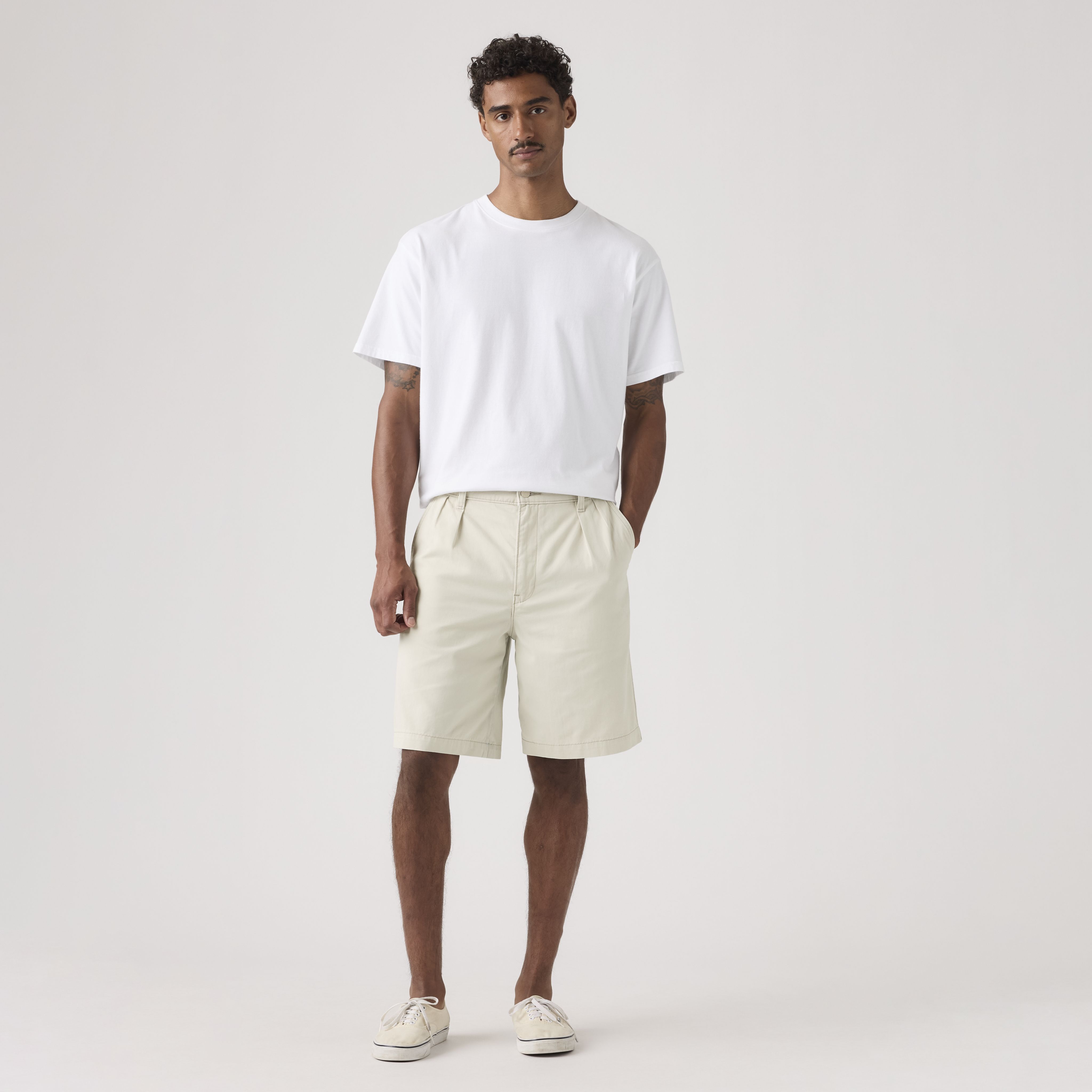 Baggy Pleated Shorts 5