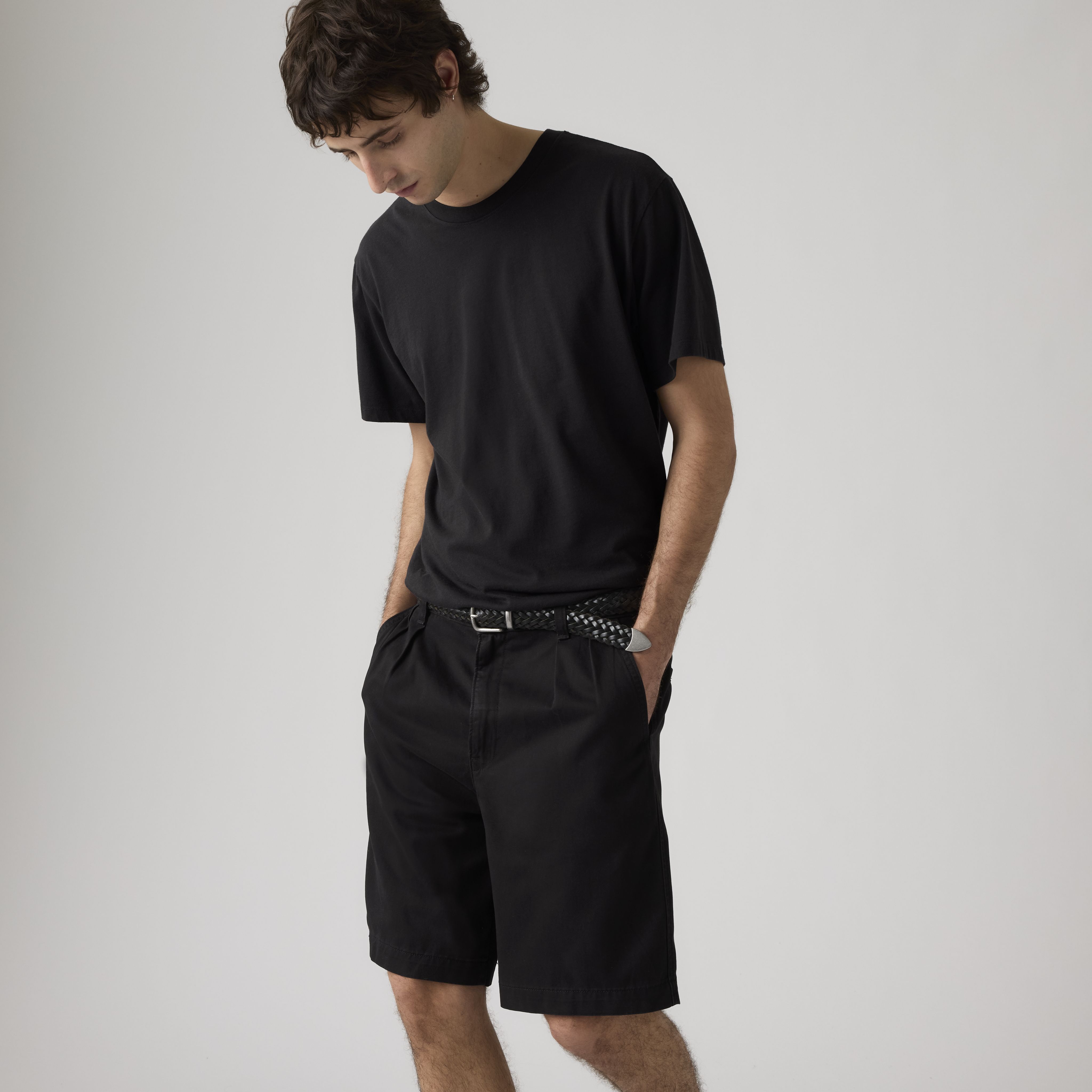 Baggy Pleated Shorts 2