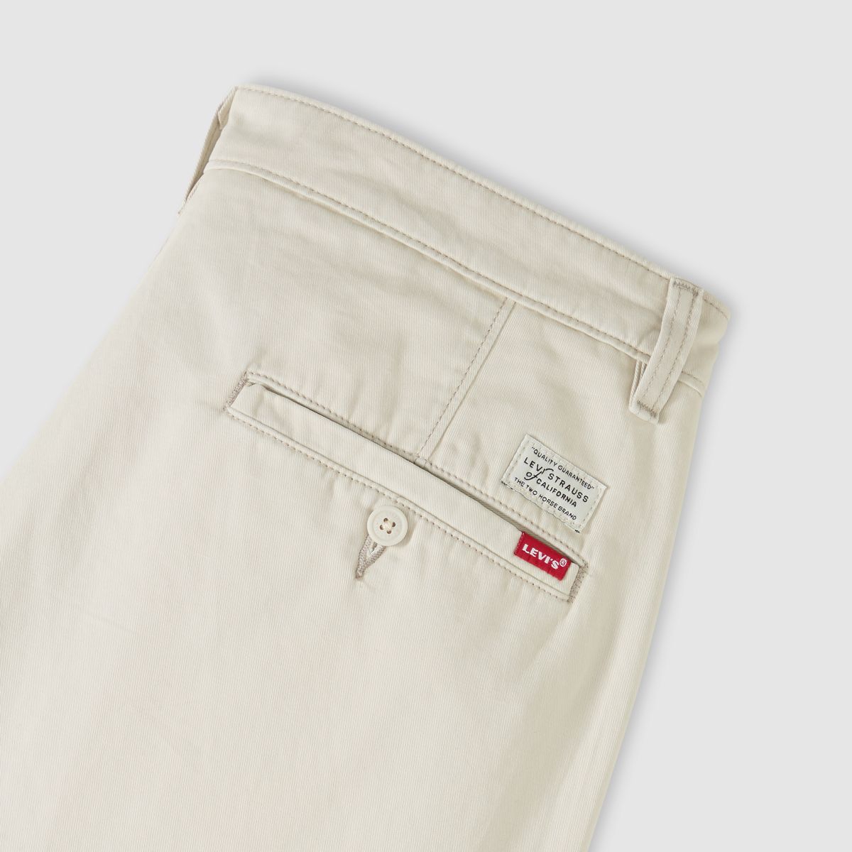 XX Chino Baggy Men's Pants — Pumice - White