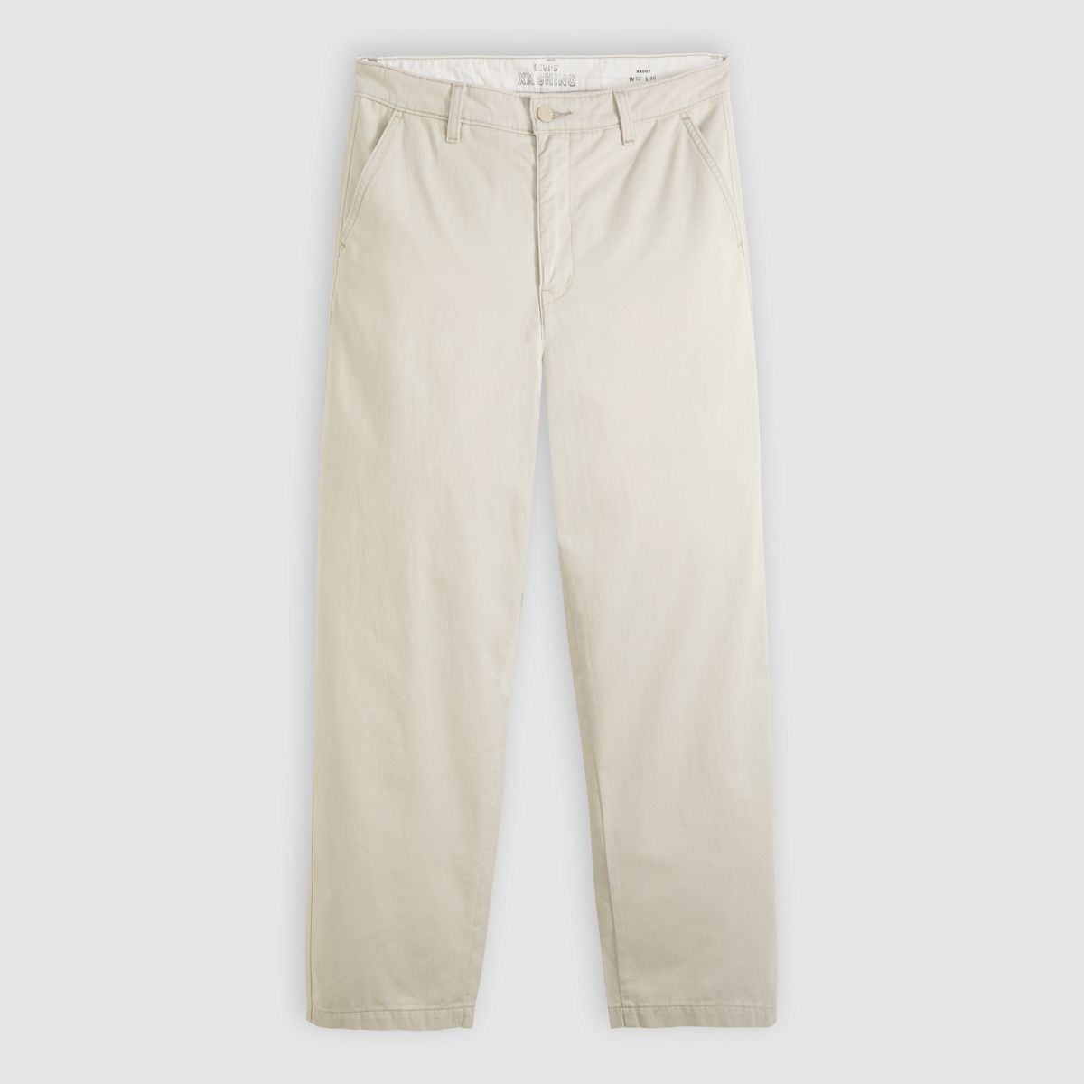 XX Chino Baggy Men's Pants — Pumice - White