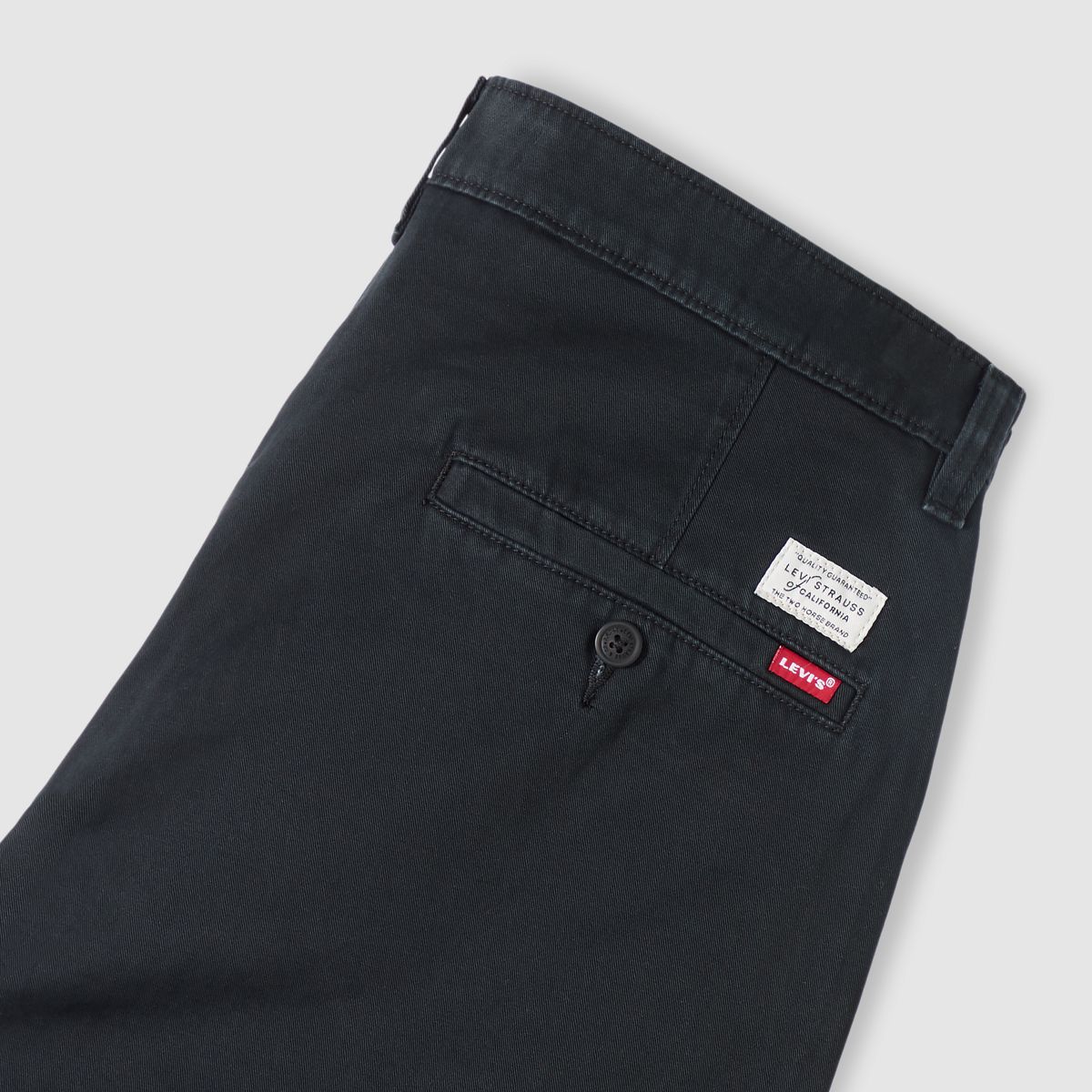 XX Chino Baggy Men's Pants — Mineral Black - Black
