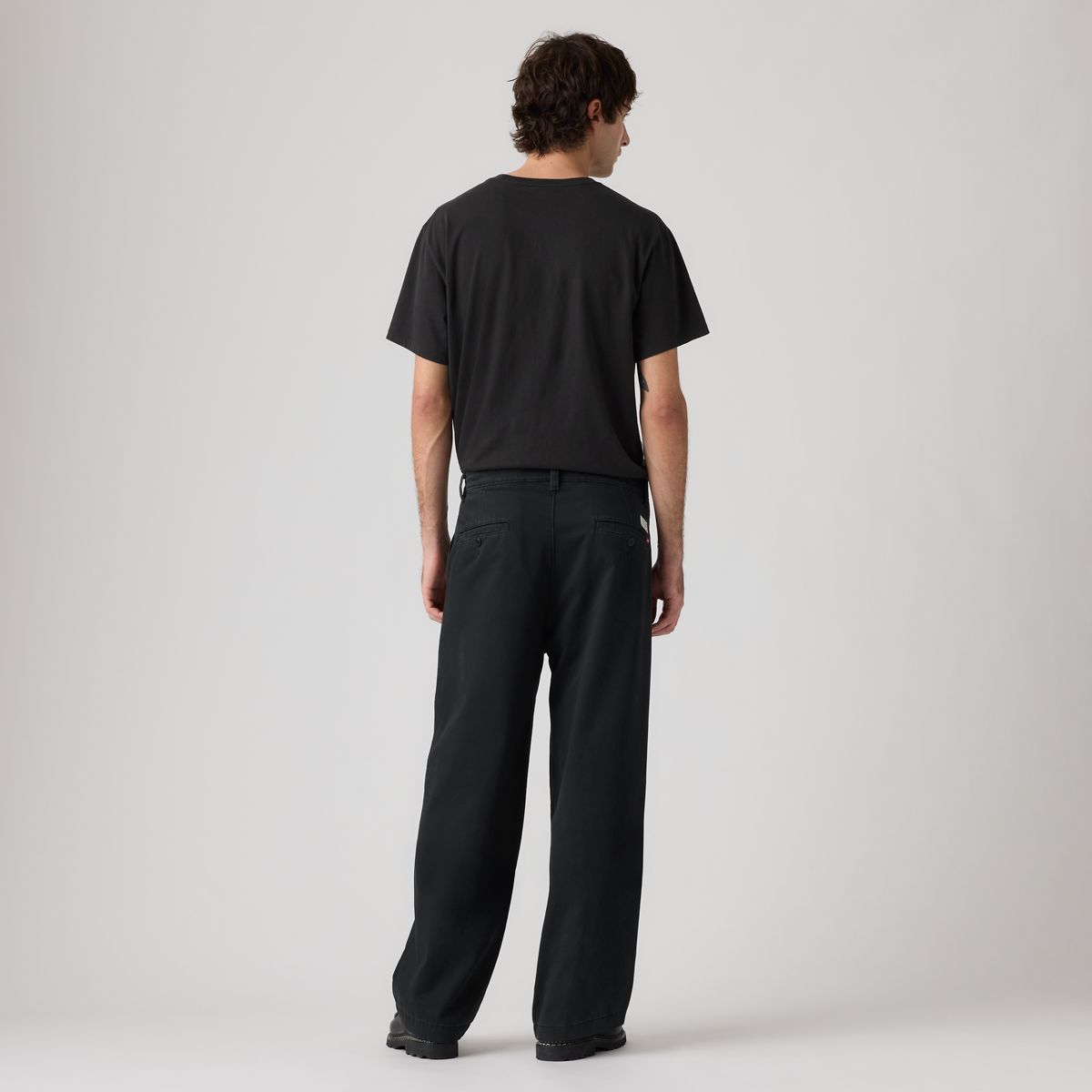 XX Chino Baggy Men's Pants — Mineral Black - Black