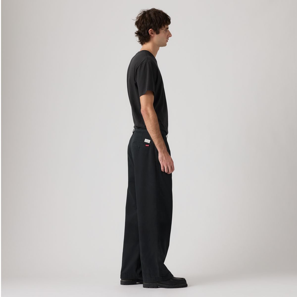 XX Chino Baggy Men's Pants — Mineral Black - Black