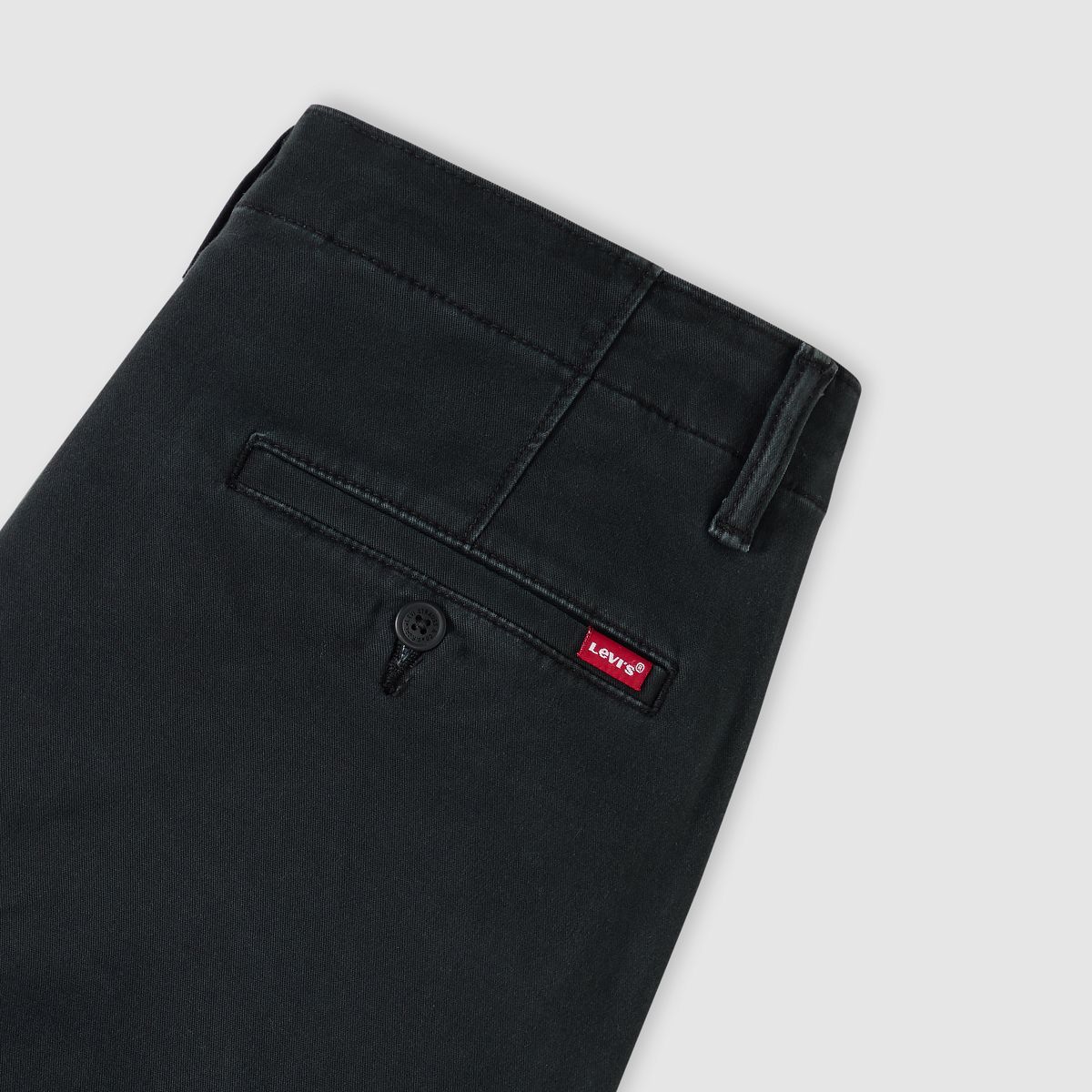 XX Cargo Taper Trousers — Mineral Black Twill - Black