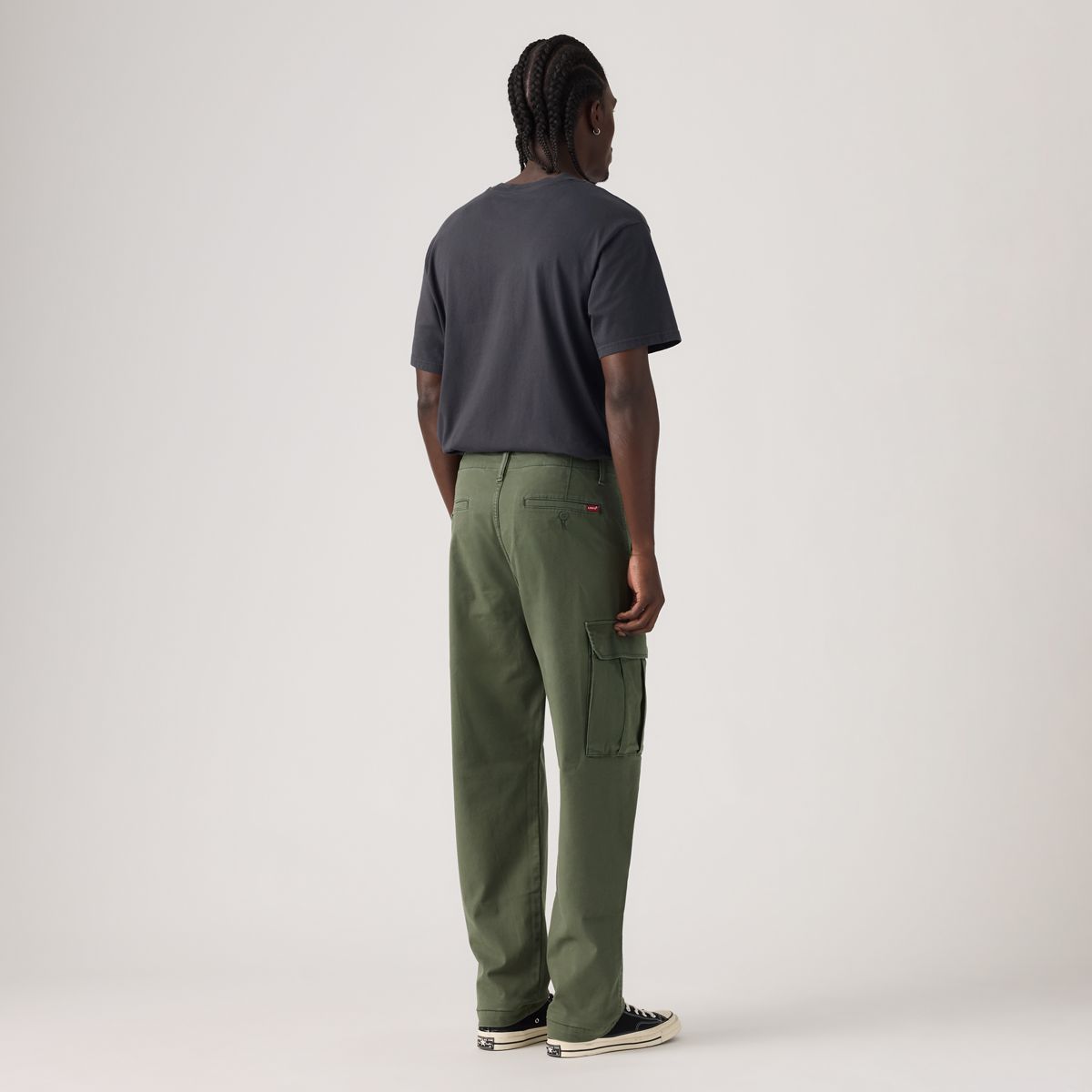 XX Cargo Taper Trousers — Kambaba Twill - Grey