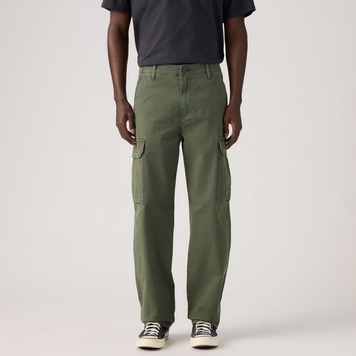 XX Cargo Taper Trousers — Kambaba Twill - Grey