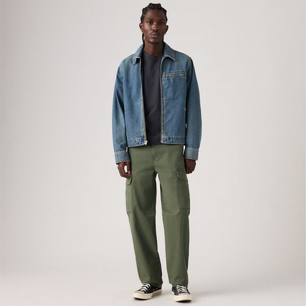 XX Cargo Taper Trousers — Kambaba Twill - Grey