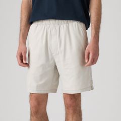 Boxer Cotton Linen 7" Men's Shorts — Moonstruck - White 2