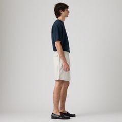 Boxer Cotton Linen 7" Men's Shorts — Moonstruck - White 4