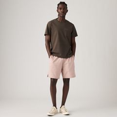 Boxer Cotton Linen 7" Men's Shorts — Fawn - Pink 1