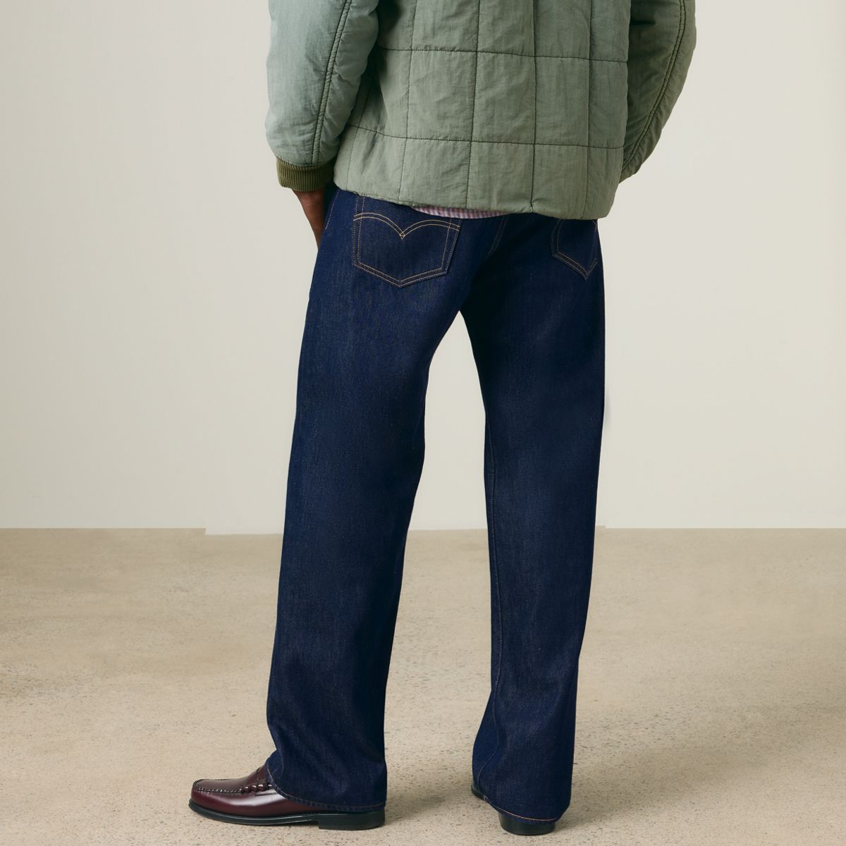 501® Loose Men's Jeans — Keep It Forever Rinse - Dark Wash