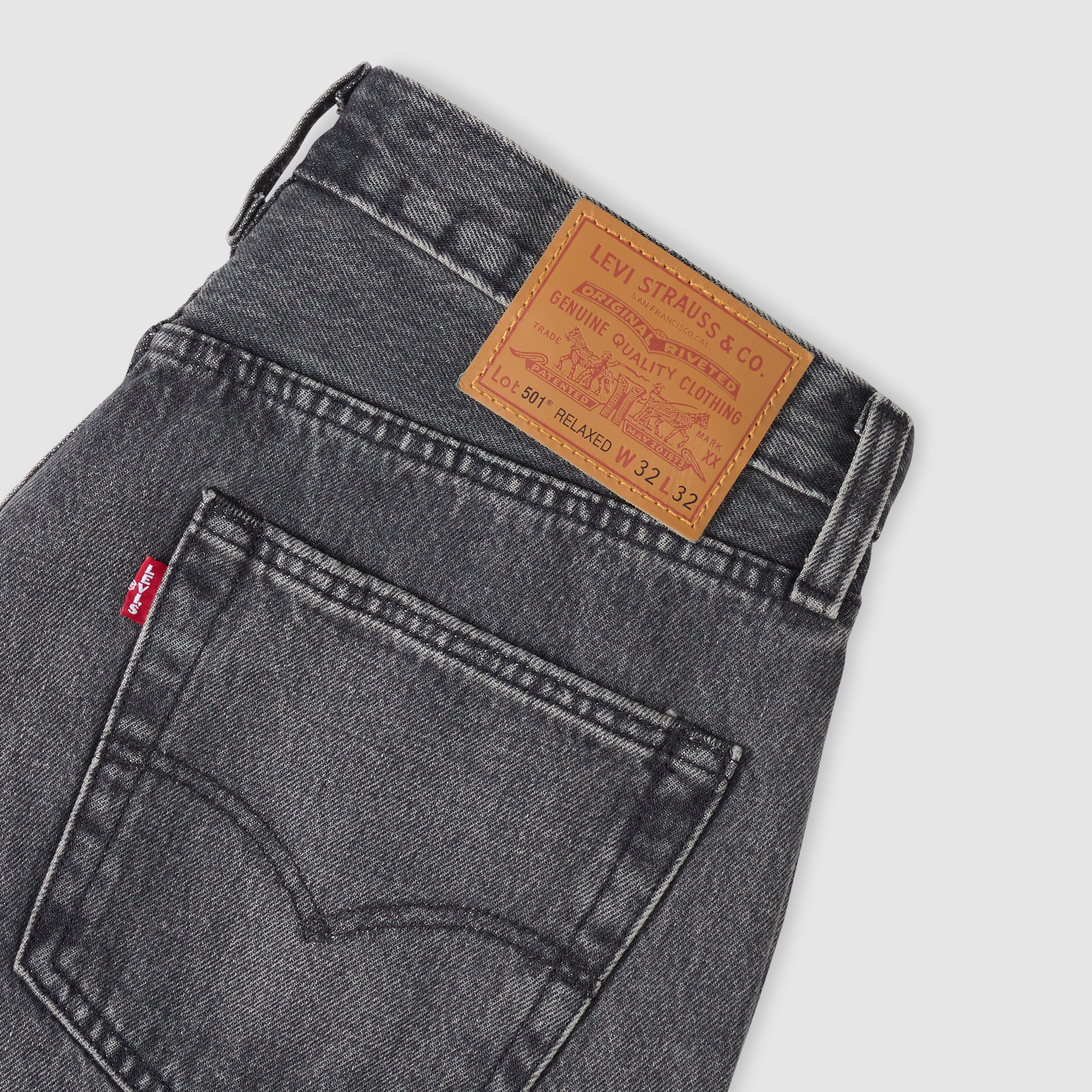 LEVI’S(R) / 501（R） RELAXED LENGTH28 501® Relaxed Men's Jeans - Black | Levi's® US
