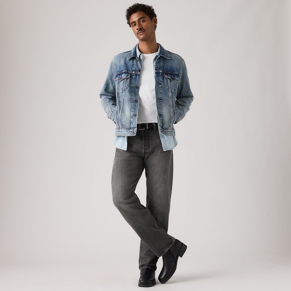 501® Relaxed Men's Jeans — Grandpa Gave Me - Black