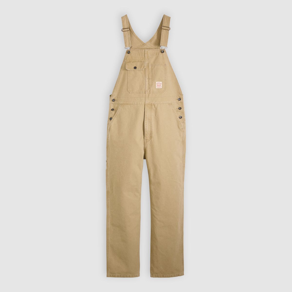 Loose Men's Overalls — Tiger's Eye - Brown