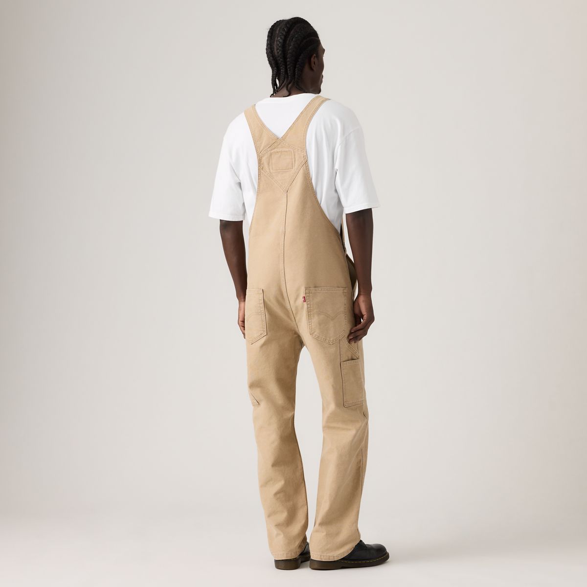 Loose Men's Overalls — Tiger's Eye - Brown