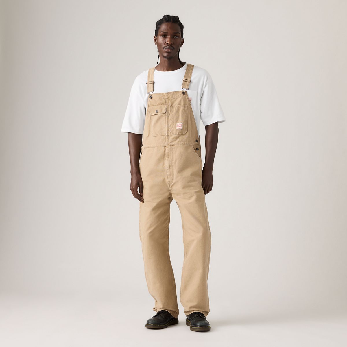 Loose Men's Overalls — Tiger's Eye - Brown