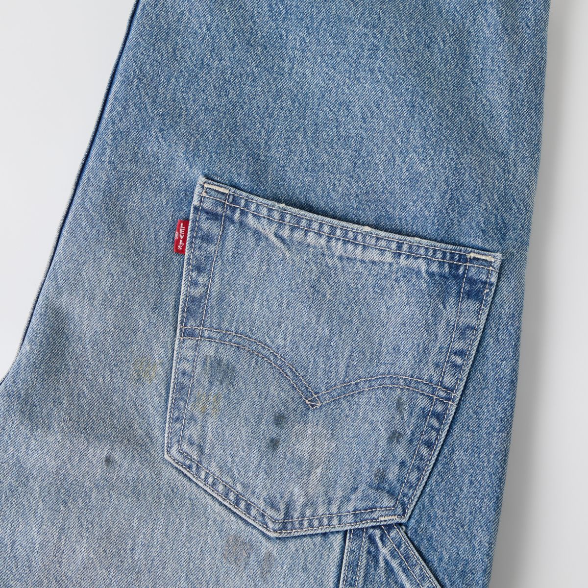 Loose Overalls — Diving Ducks Distressed - Medium Wash