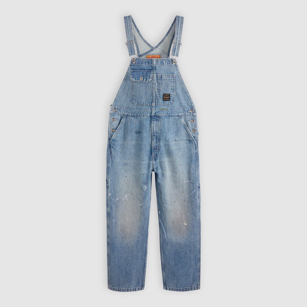 Loose Overalls — Diving Ducks Distressed - Medium Wash