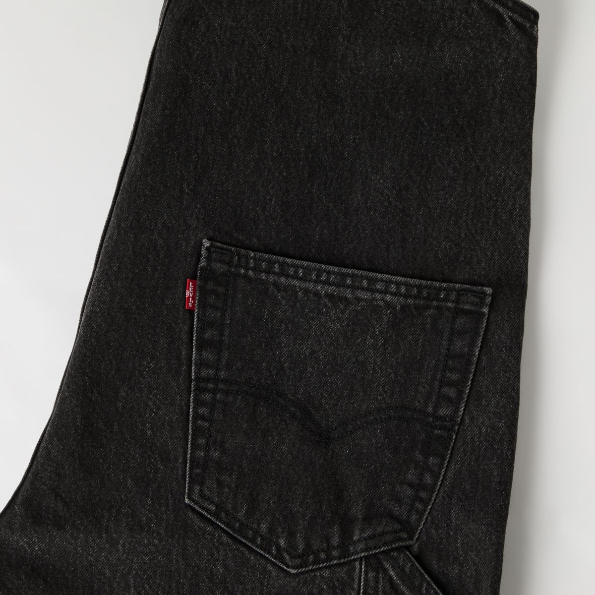 Loose Overalls — Darkly Wash Denim - Black