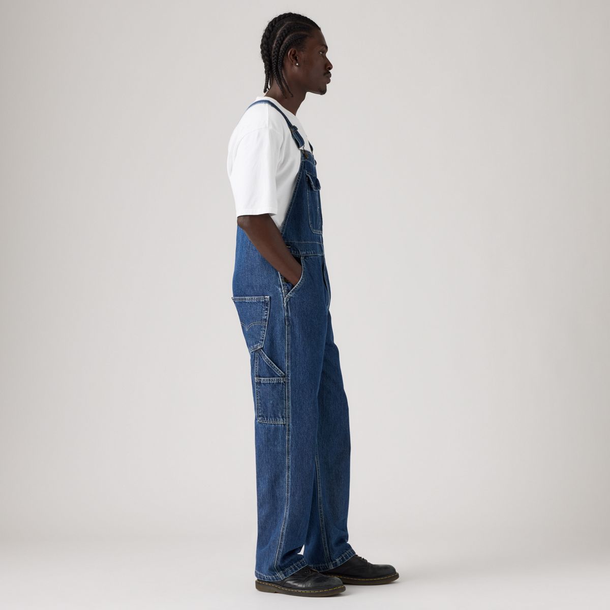 Loose Overalls — Get Involved - Medium Wash