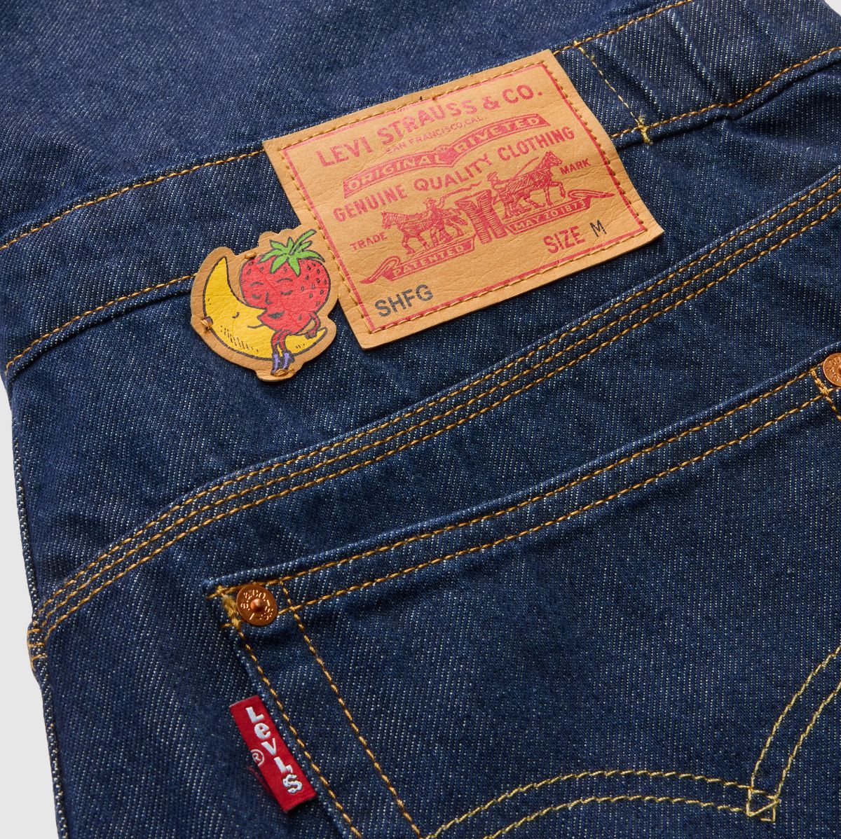 Levi’s® x Sky High Farm Goods Overalls — X Shfu Rinse - Dark Wash