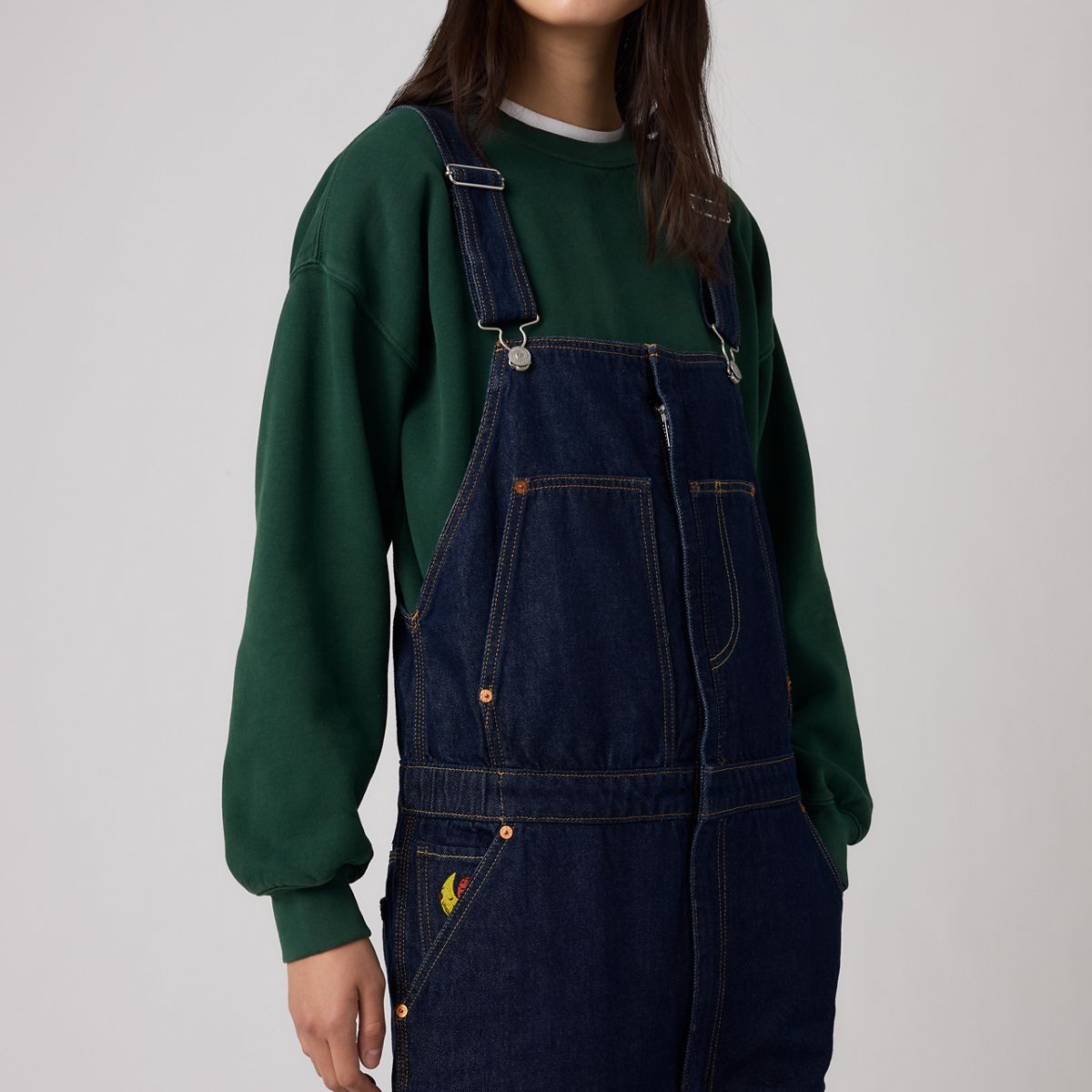 Levi’s® x Sky High Farm Goods Overalls — X Shfu Rinse - Dark Wash