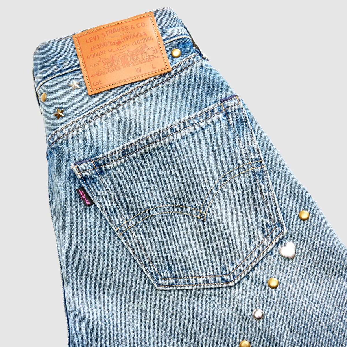 Levi's® Pride 501® Original Men's Jeans — Road Worn - Medium Wash