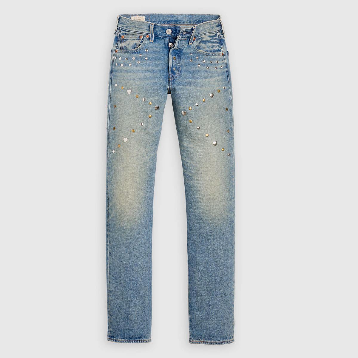 Levi's® Pride 501® Original Men's Jeans — Road Worn - Medium Wash