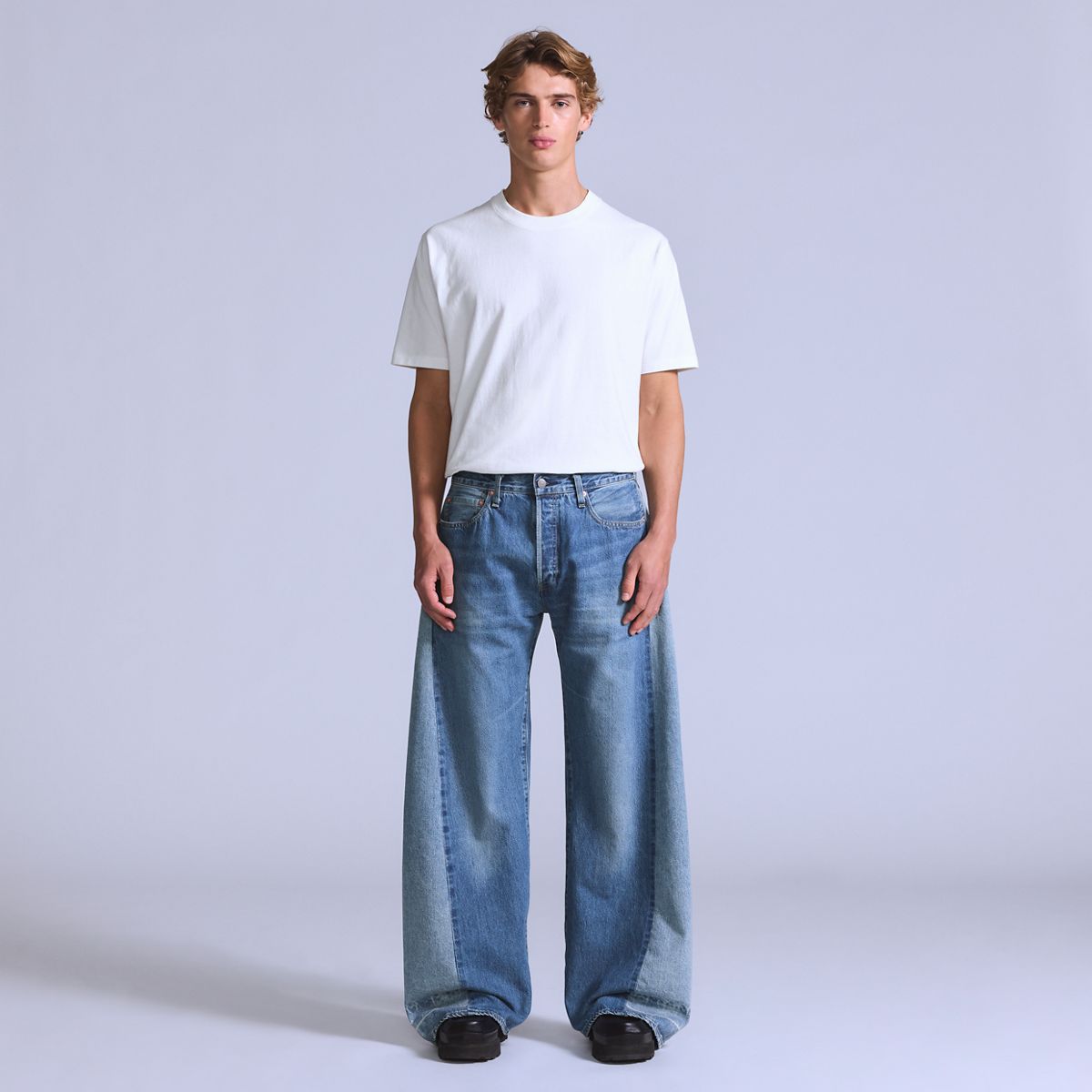 1980s 501® Customized Men's Jeans — Rancho Mij - Medium Wash