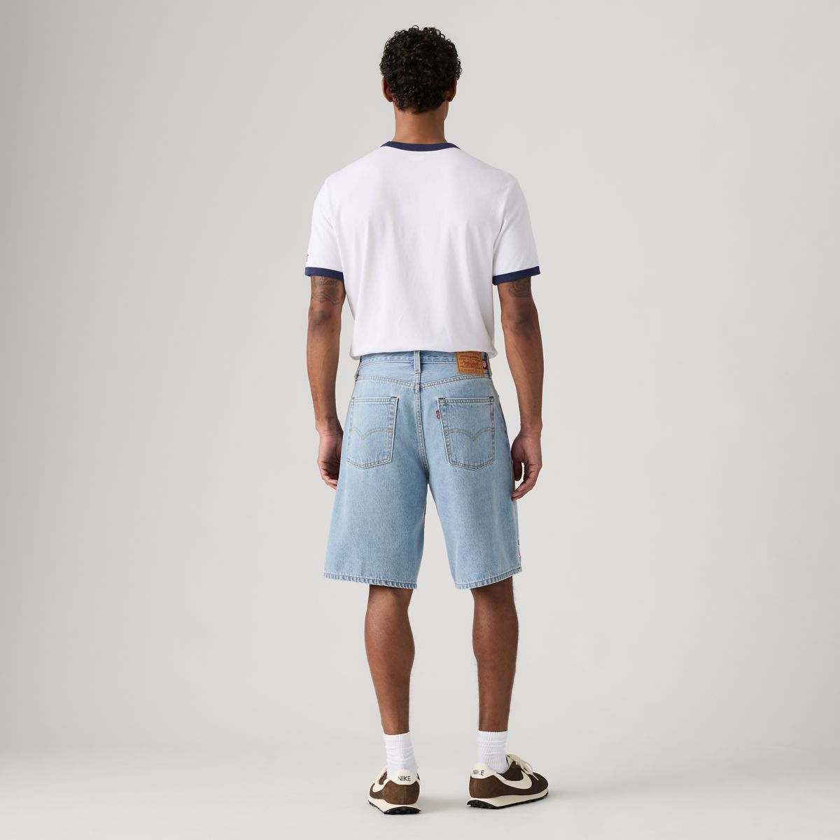 Levi's® U.S. Soccer 478™ Baggy Fit Shorts — U.S. - Light Wash