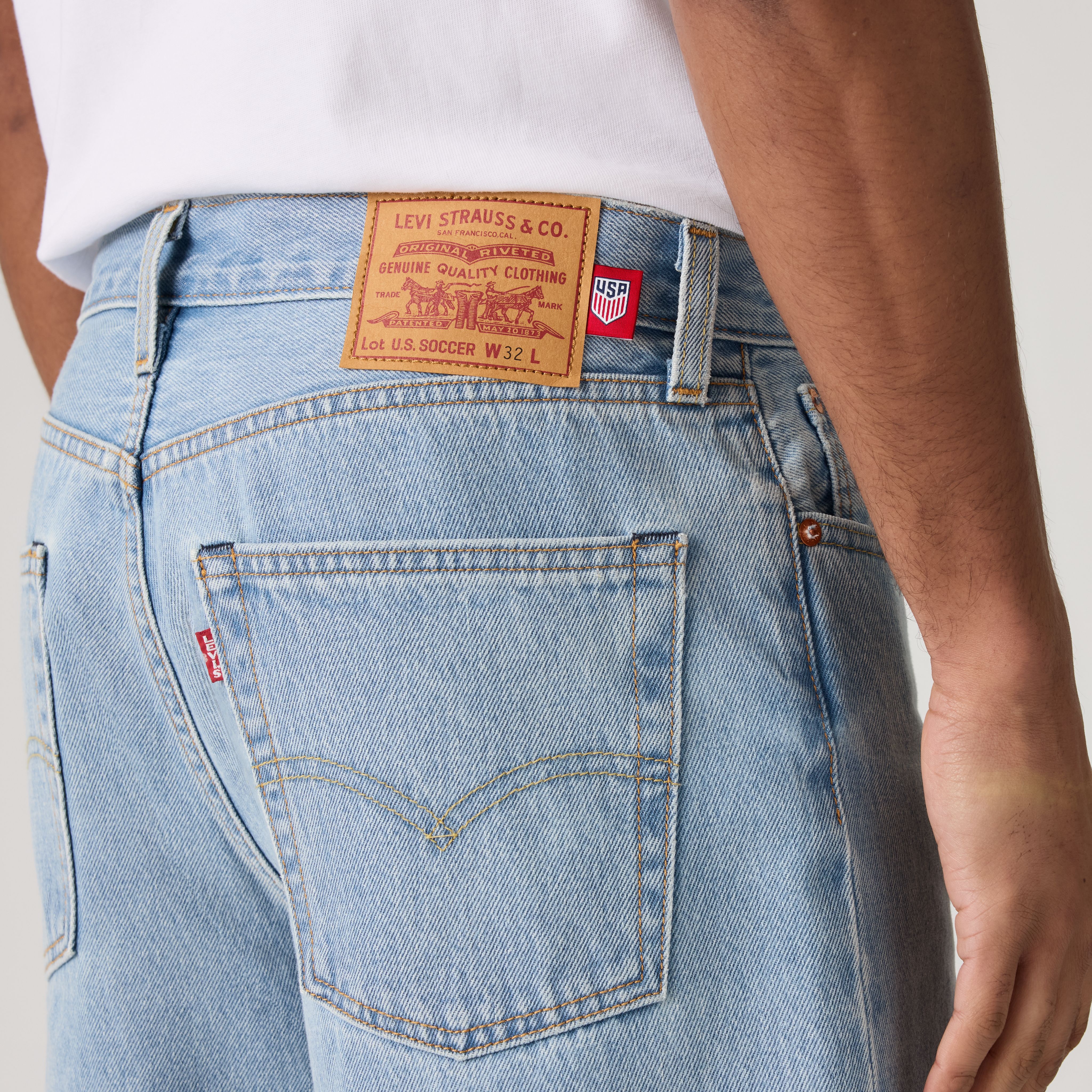 Levi's® U.S. Soccer 478™ Baggy Fit Shorts 6