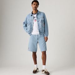 Levi's® U.S. Soccer 478™ Baggy Fit Shorts — U.S. - Light Wash 2